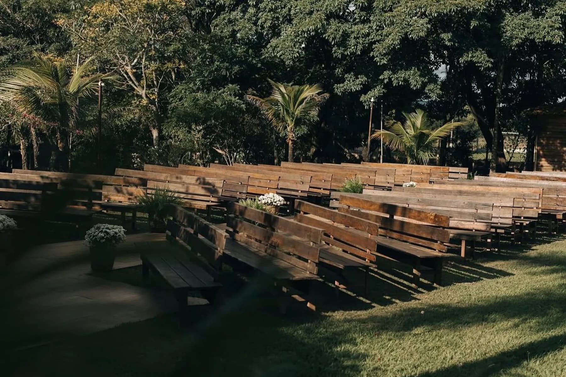 Salão Sonhos e Flores — entrada e decoração