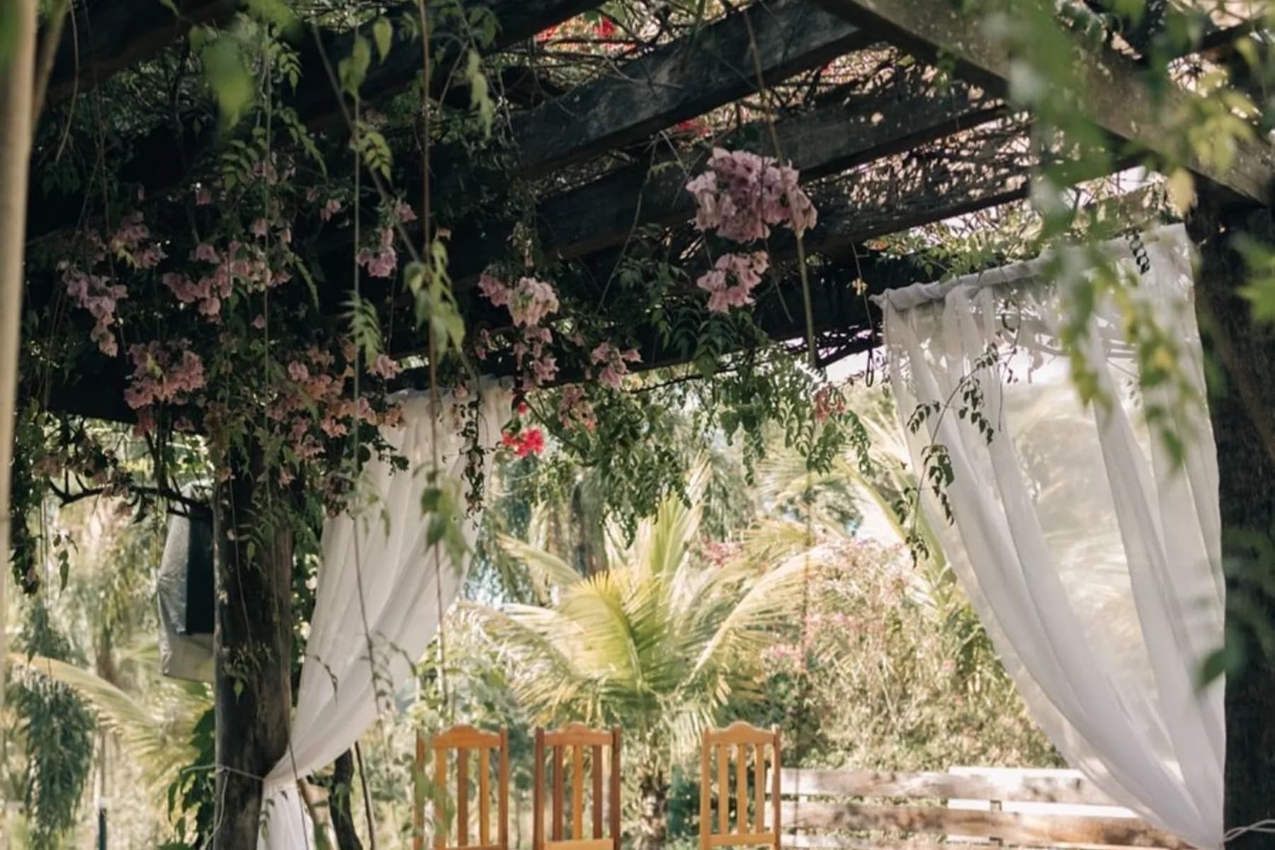 Salão Sonhos e Flores — área interna