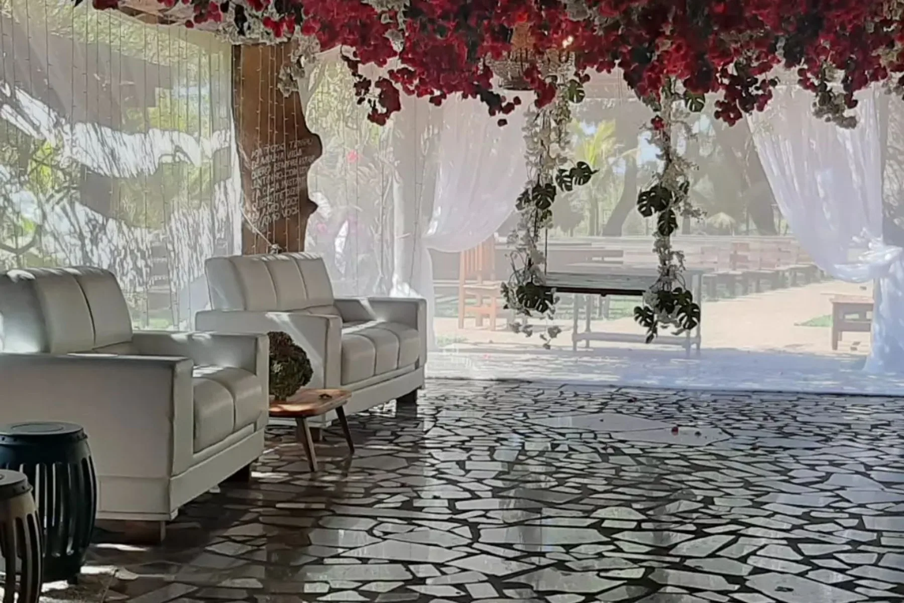 Salão Sonhos e Flores — decoração